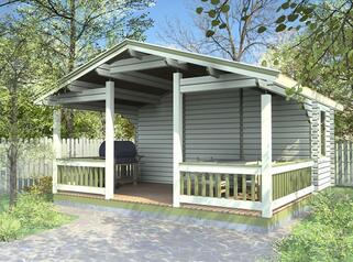 Летняя кухня ЛК-И8